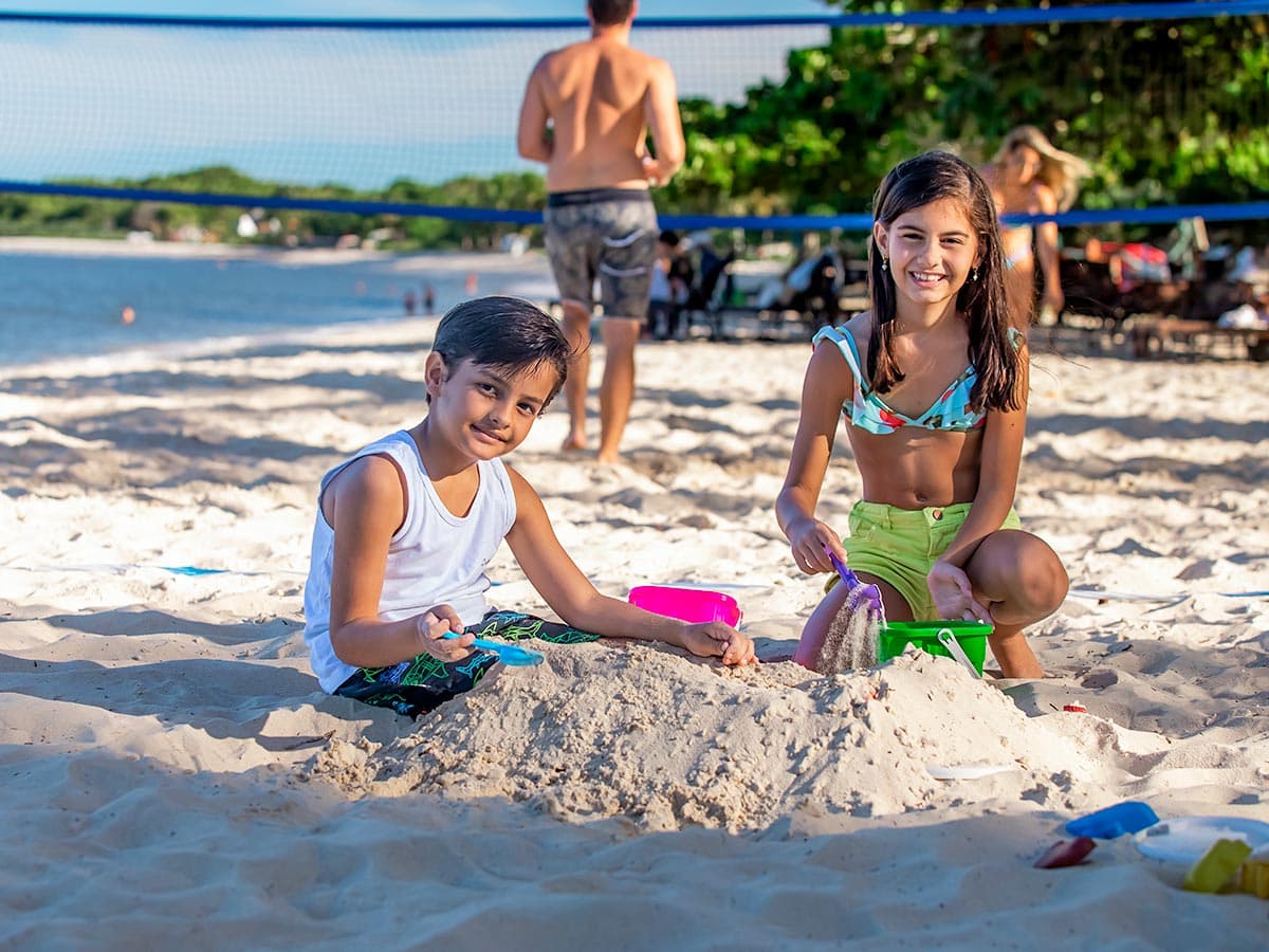 Resort para crianças férias em agosto